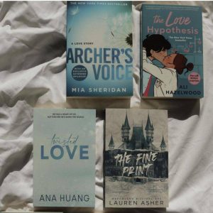 Archer's Voice + The hypothesis + Twisted love + The fine print (4 books set)