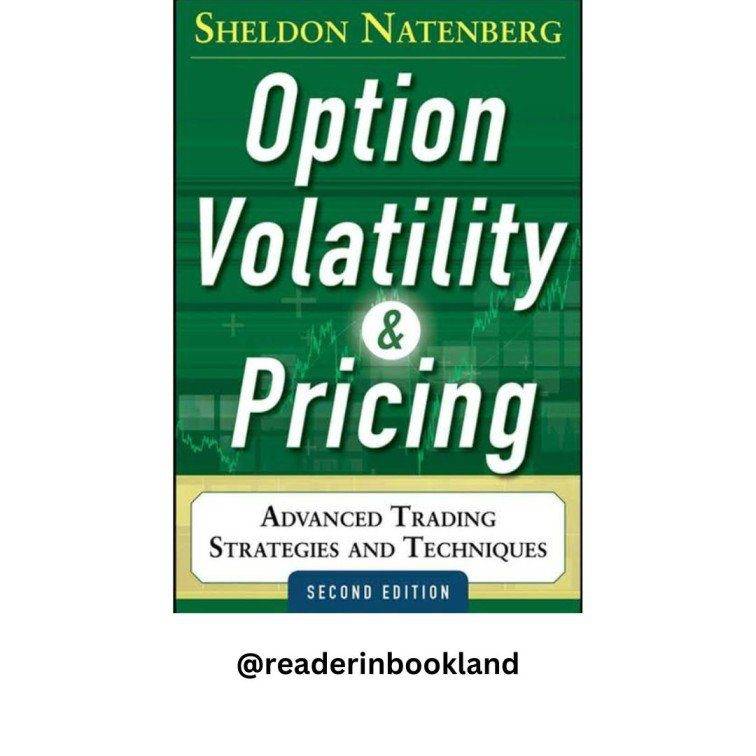 Option volatility and pricing strategies Book by Sheldon Natenberg