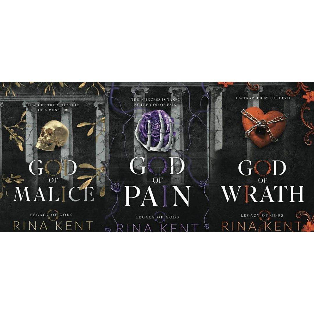 Legacy of Gods series by Rina kent - 3 books set