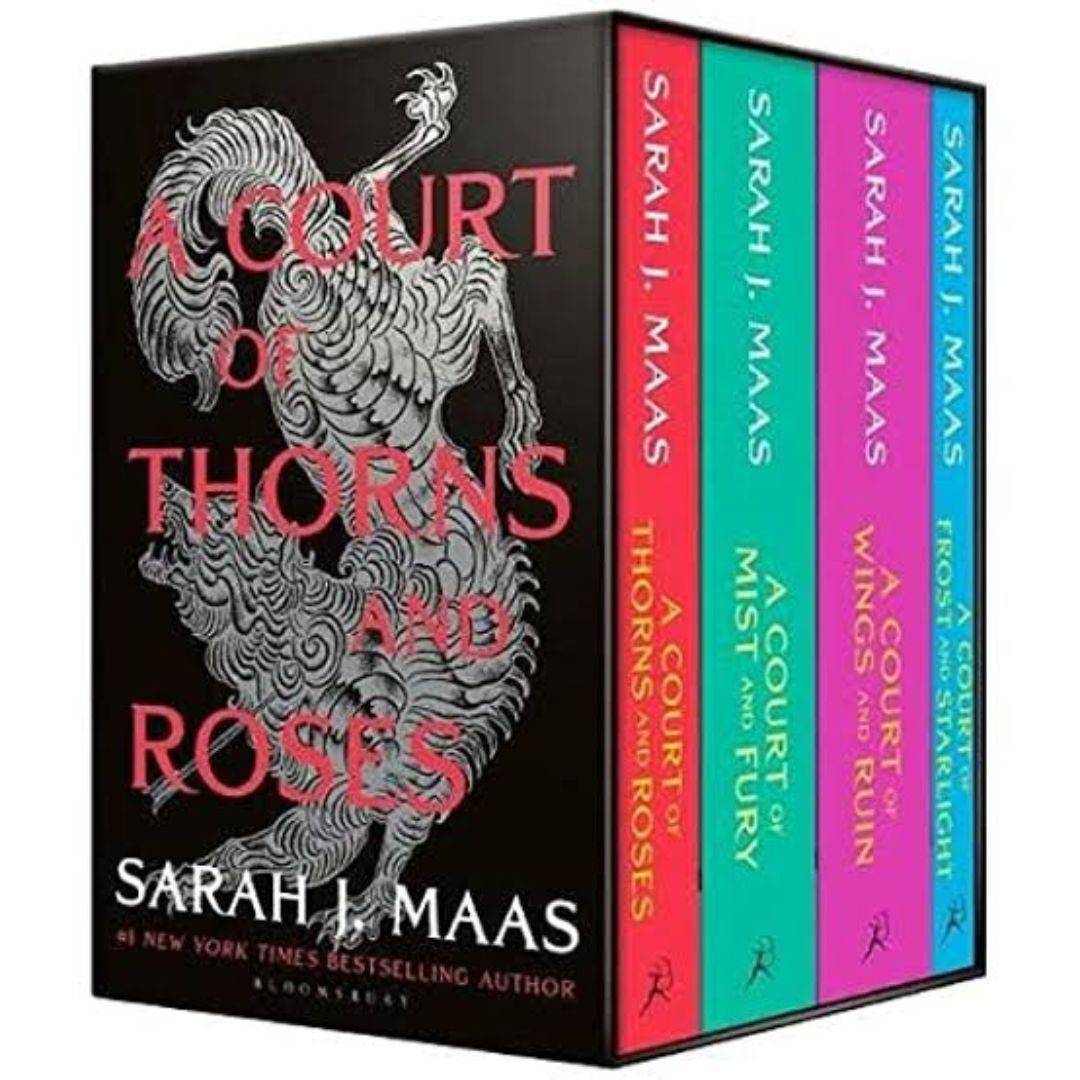 A Court of Thorns and Roses (4 book series) by Sarah J. Maas