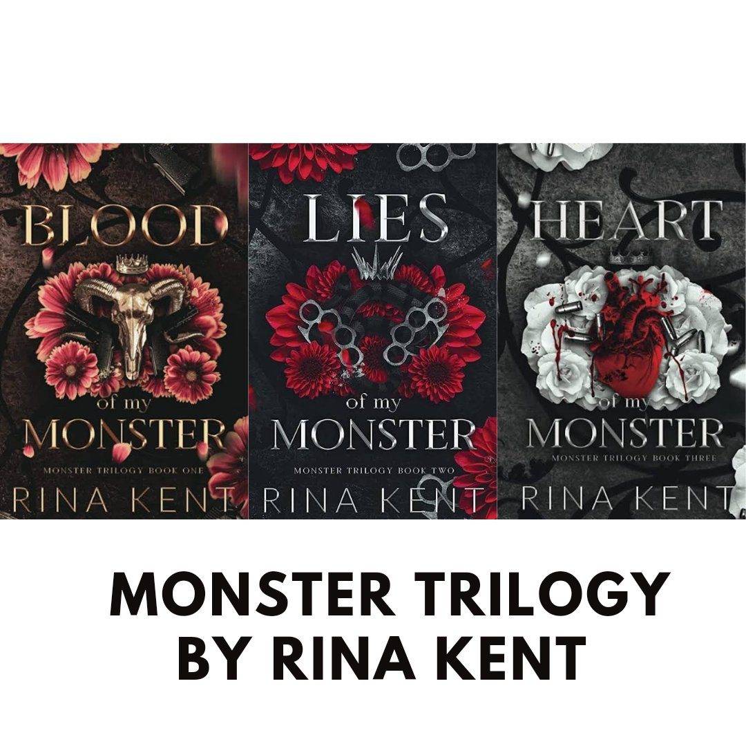 Monster Trilogy by Rina Kent - 3 Books set