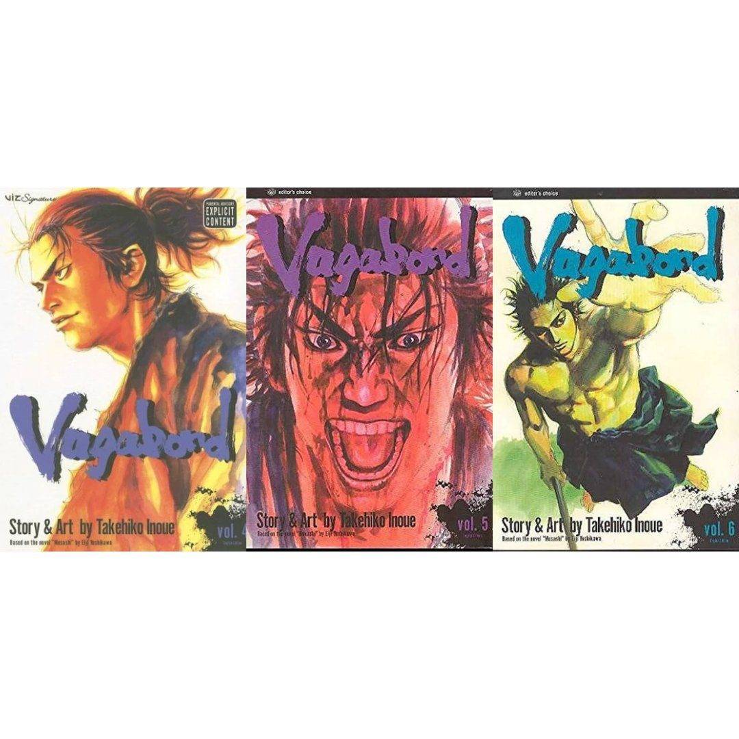 Vagabond Vol. 4, 5 & 6
