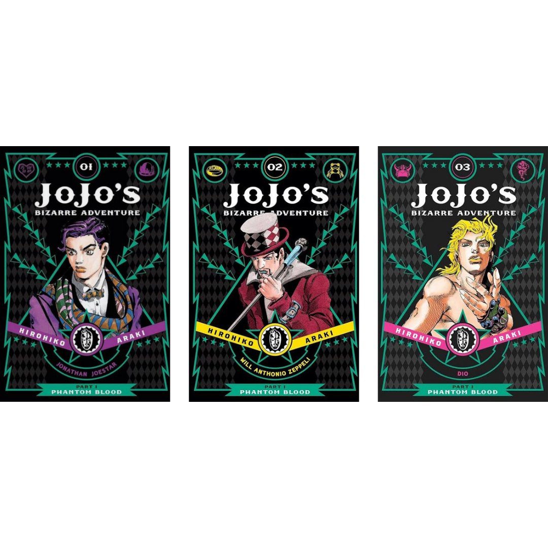 JoJo’s Bizarre Adventure: Part 1--Phantom Blood, Vol. 1, 2 & 3 (JoJo's Bizarre Adventure)