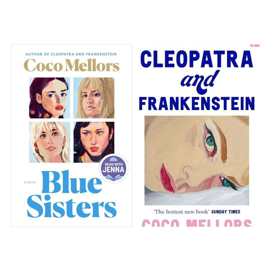 Blue Sisters + Cleopatra and Frankenstein by Coco Mellors
