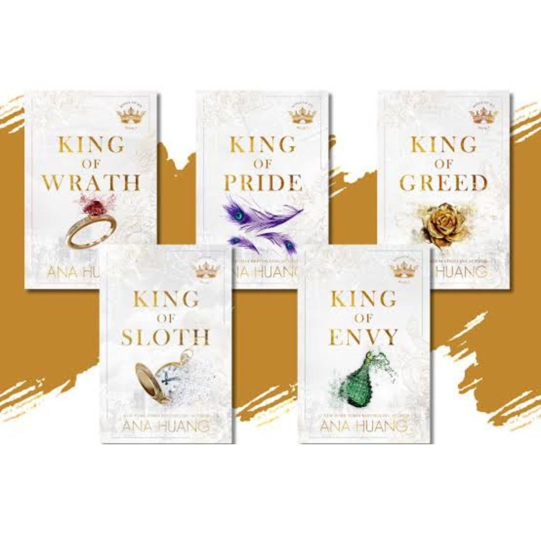 King of Sin Series 5 Books Set (King of Wrath - King of Pride - King of Greed - King of Sloth - King of Envy) by Ana Huang