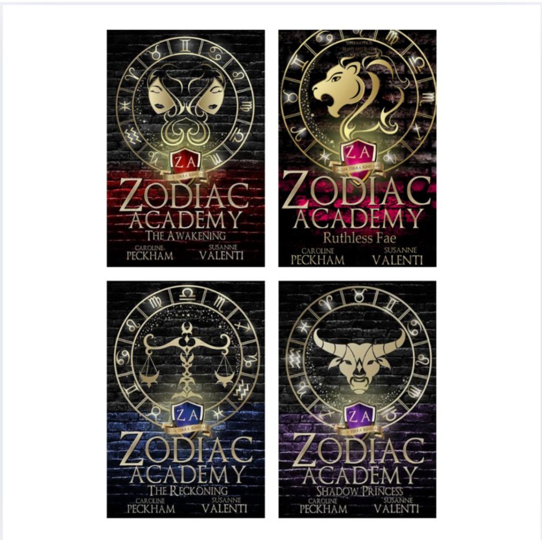 Zodiac Academy (The Awakening + Ruthless Fae + The Reckoning + Shadow Princess) Caroline Peckham & Susanne Valenti