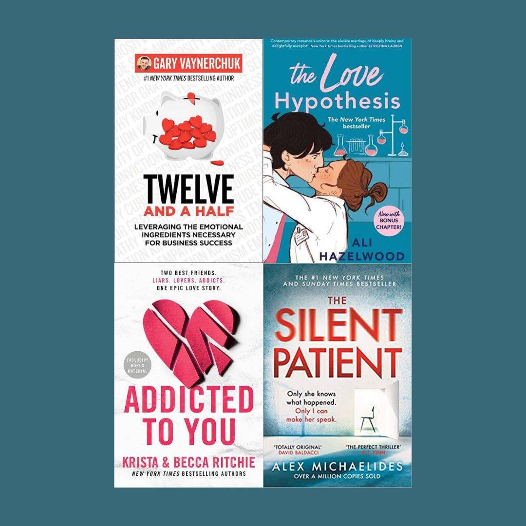 Twelve and half + Love hypothesis + Addicted to You + The silent Patient