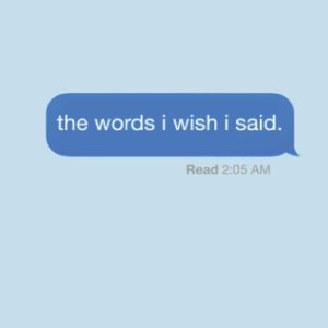 The Words I Wish I Said by Caitlin Kelly