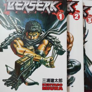 Berserk Volume 1, 2 and 3 (English)