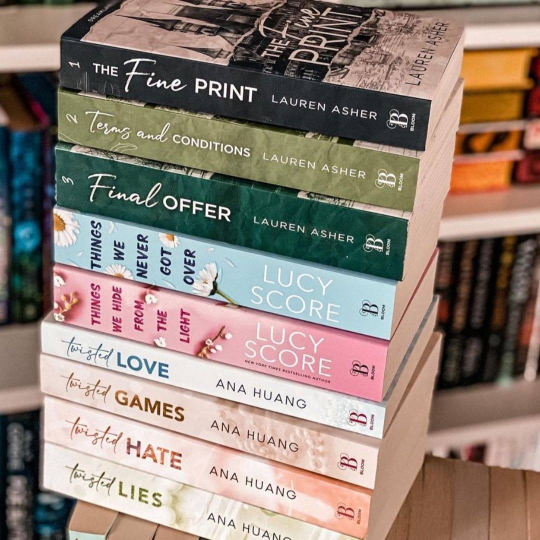 Dreamland billionaire series + Knockmeout series + twisted series