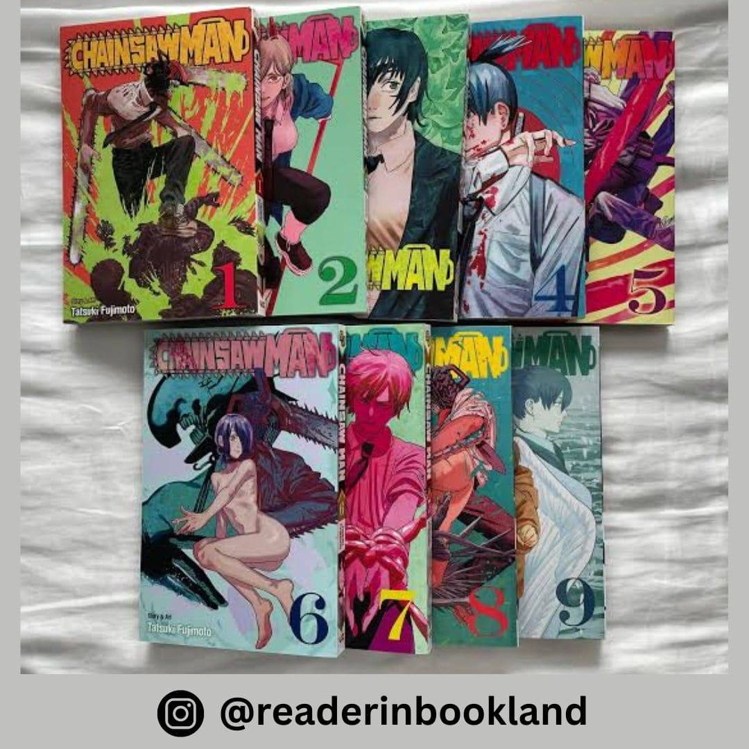 Chainsaw Man Vol. 1 to 9 (English, Paperback)